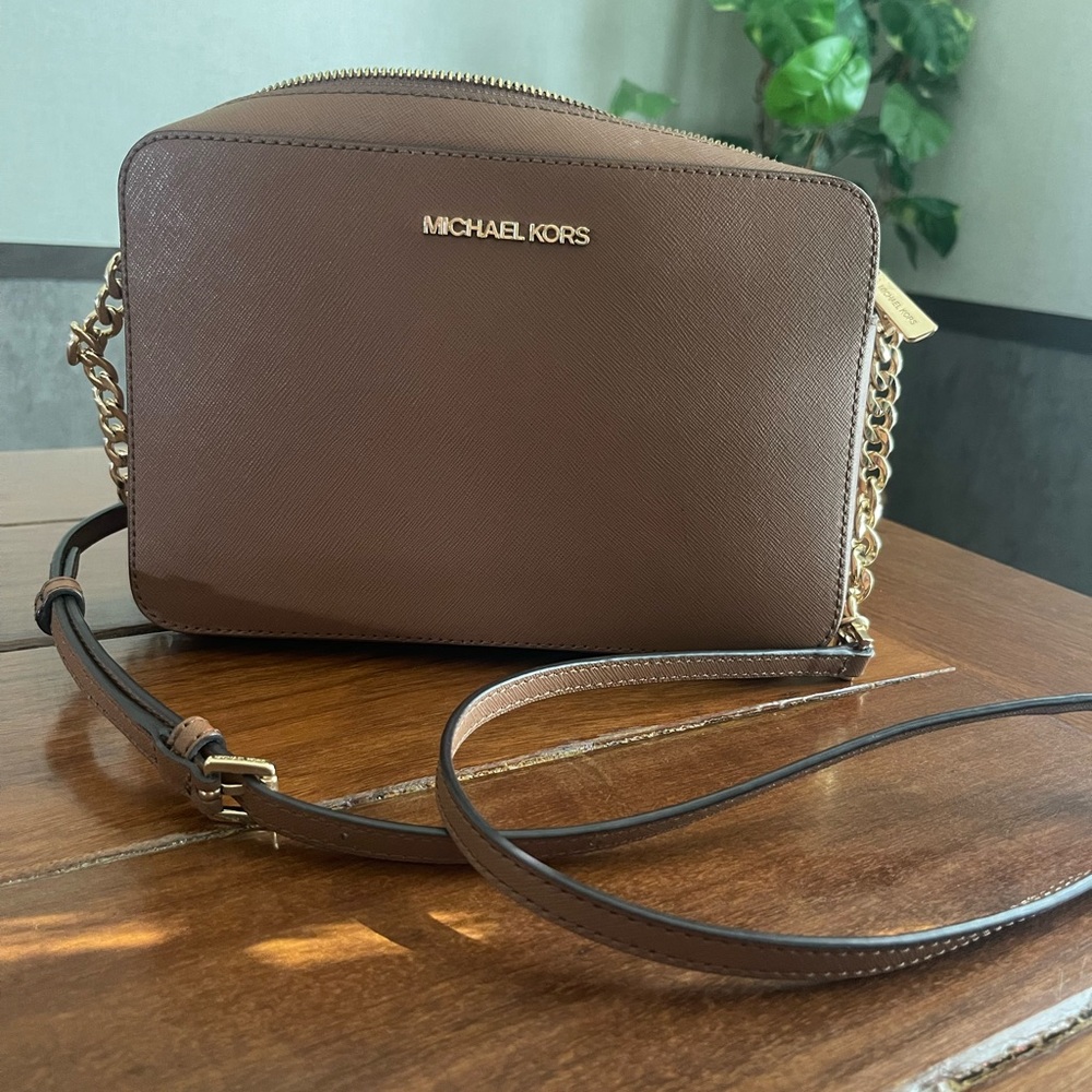 Michael Kors Tan Crossbody Bag